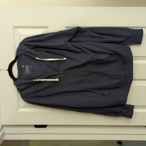 Blue SO full zippered hoodie